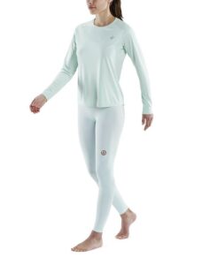 SKINS Series-3 Activewear Womens Long Sleeve Top - Opal