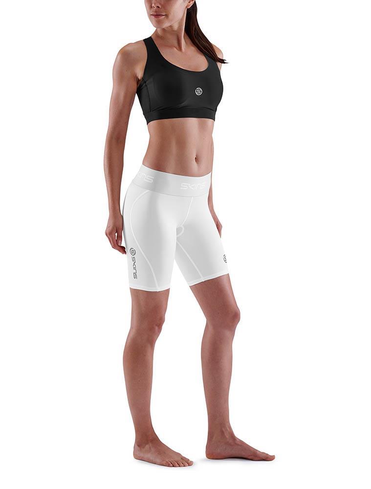 SKINS Series-1 Womens Half Tight - White-548147