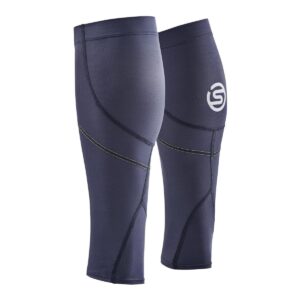 SKINS Unisex MX Calf Sleeves - Navy Blue-0