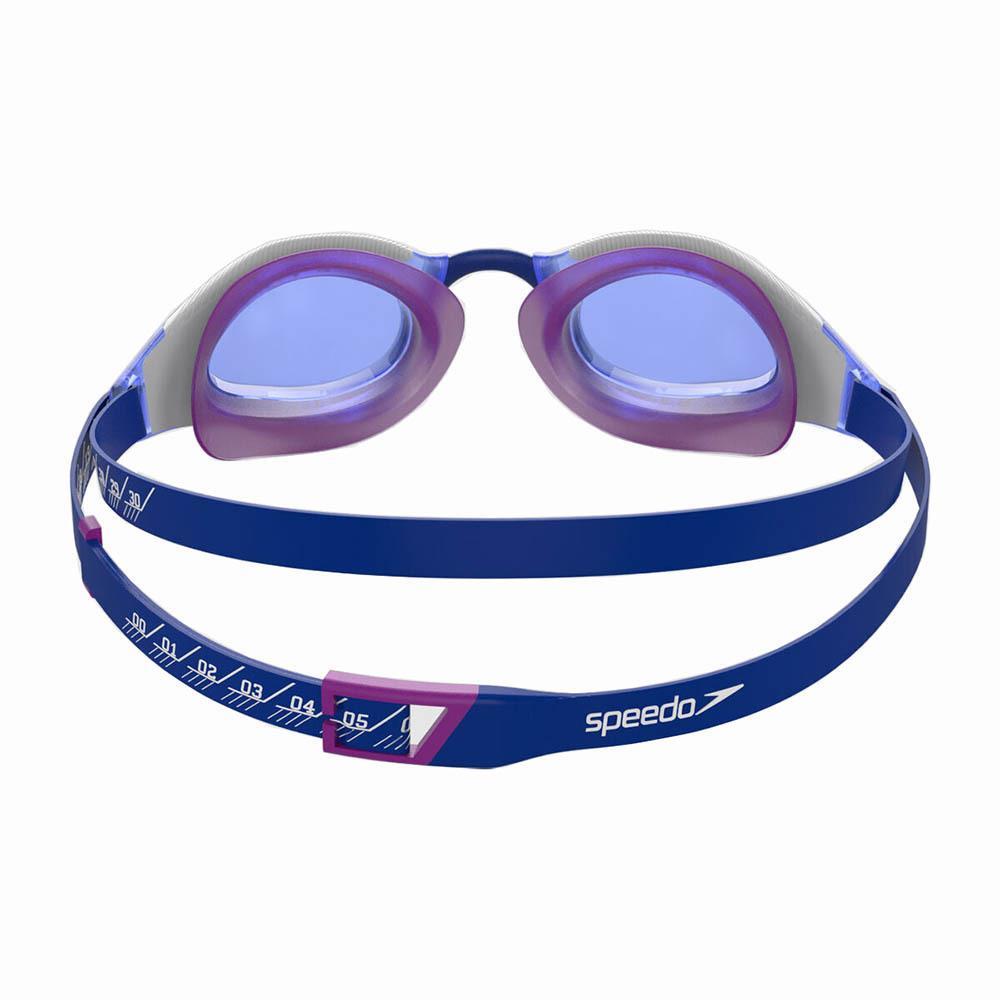 Speedo Fastskin Hyper Elite Goggles - Blue Flame / Diva / White-brand