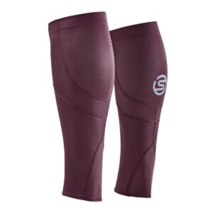 SKINS Unisex MX Calf Sleeves - Burgundy-0