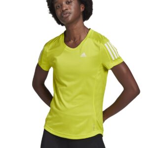 Adidas Women's Own the Run T-Shirt - Yellow-0