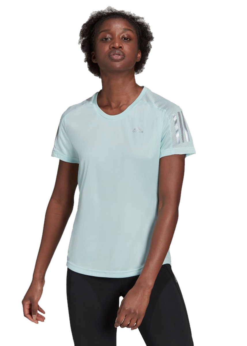 Adidas Women's Own the Run T-Shirt - Blue-0