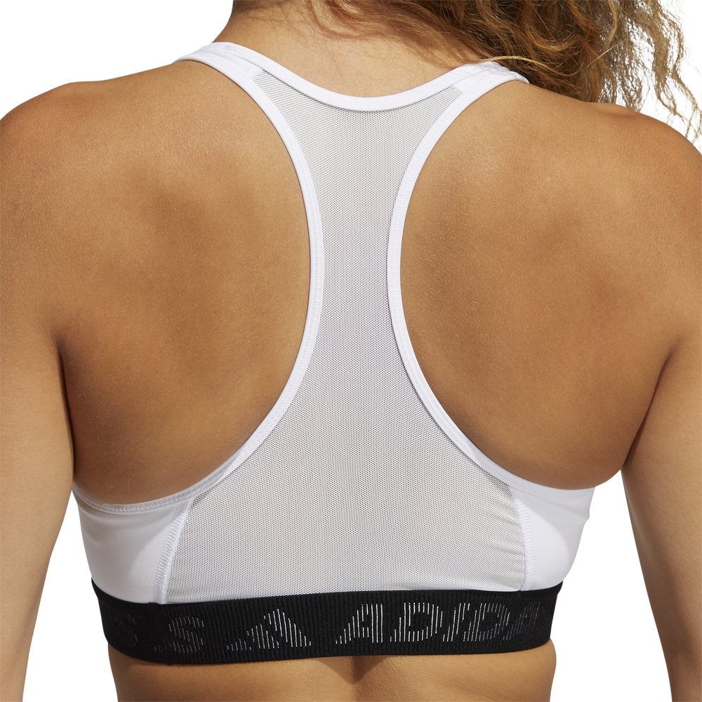 Adidas Women's DRST BOS Workout Bra - White-552417