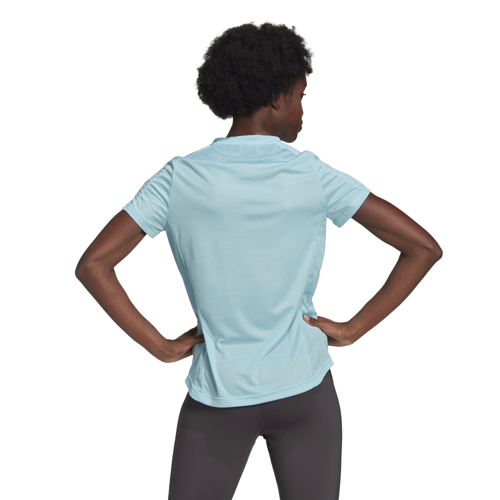 Adidas Women's Own the Run T-Shirt - Blue-brand