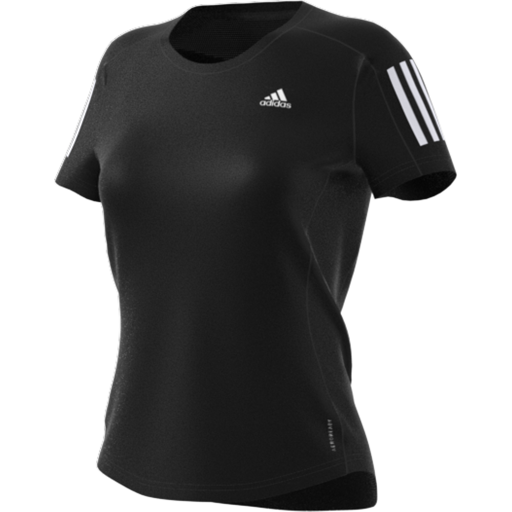 Adidas Women's Own The Run T-Shirt - Black-552406