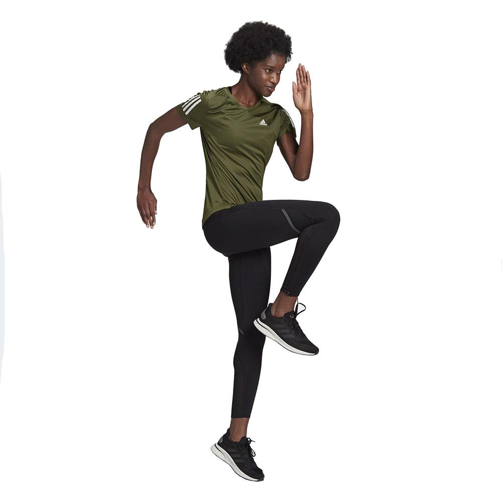 Adidas Women's Own the Run T-Shirt - Green-552336