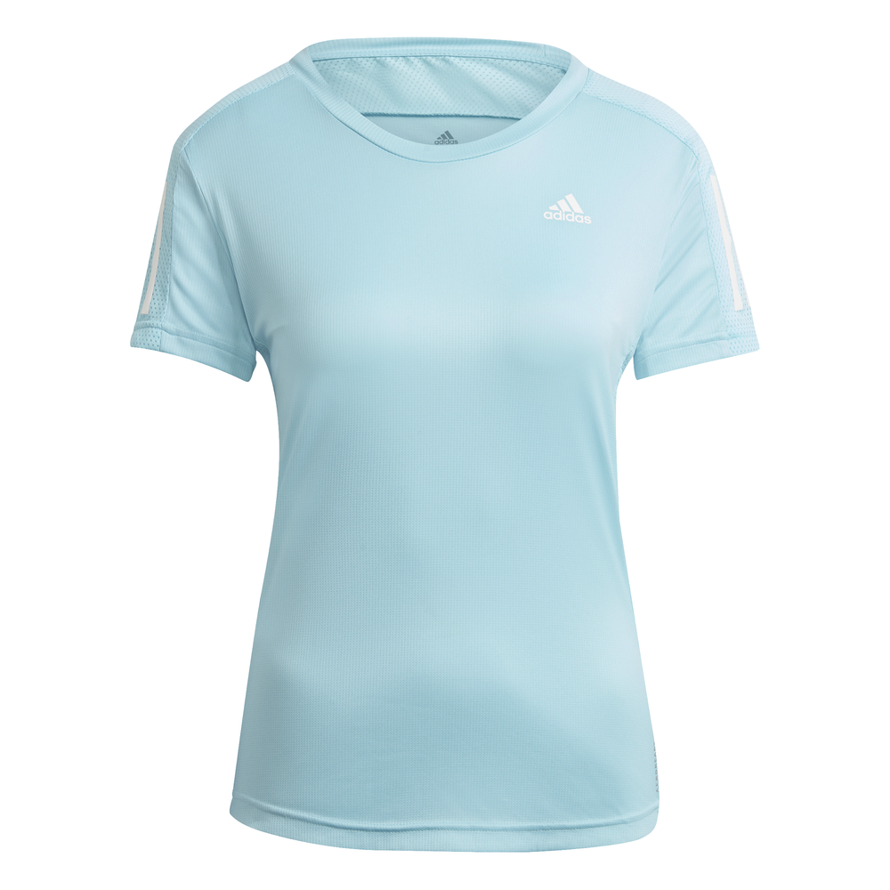Adidas Women's Own the Run T-Shirt - Blue-552230