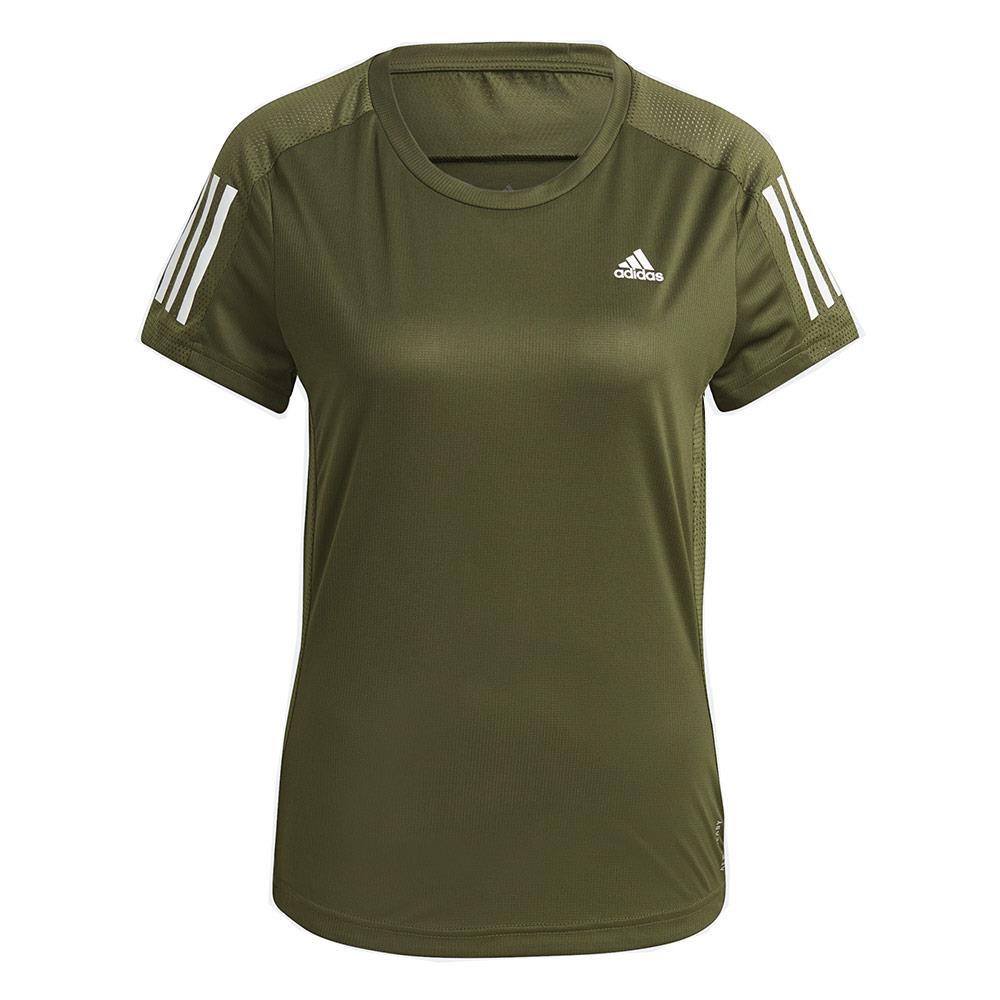 Adidas Women's Own the Run T-Shirt - Green-552341