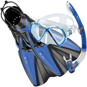 Mares X-One Pirate Junior Snorkelling Set - Blue