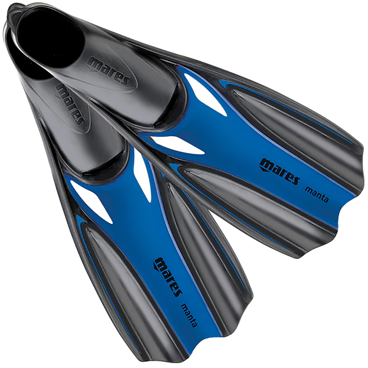 Mares Manta Junior Snorkelling Fins - Blue-0