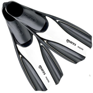 Mares Manta Snorkelling Fins - White-0