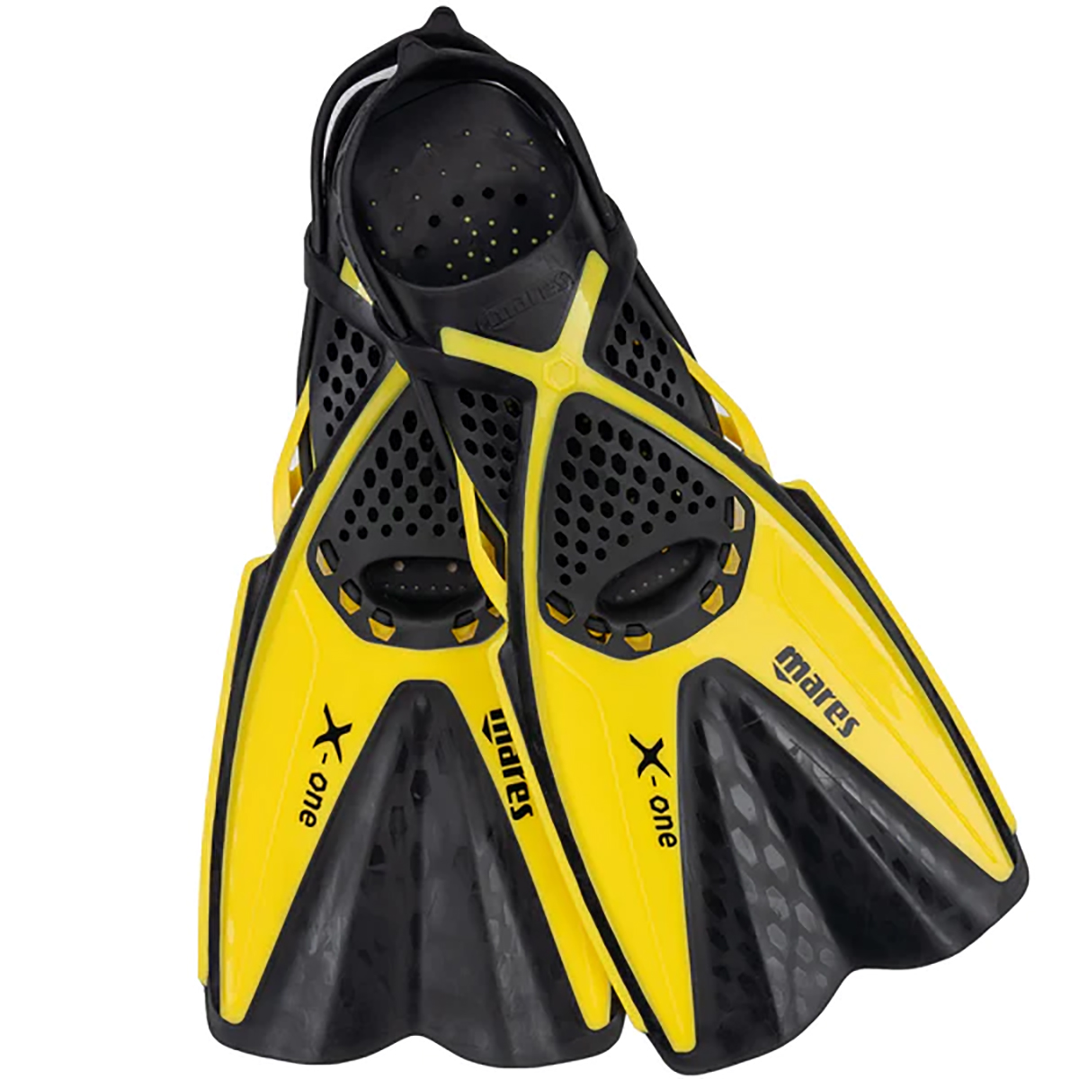 Mares X-One Junior Snorkelling Fins - Yellow-0