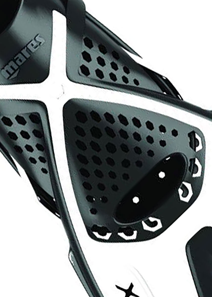 Mares X-One Snorkelling Fins - White-brand