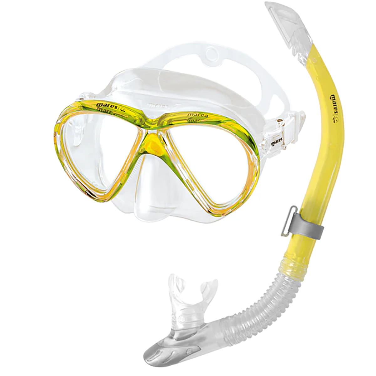 Mares X-One Marea Snorkelling Set - Yellow-571772