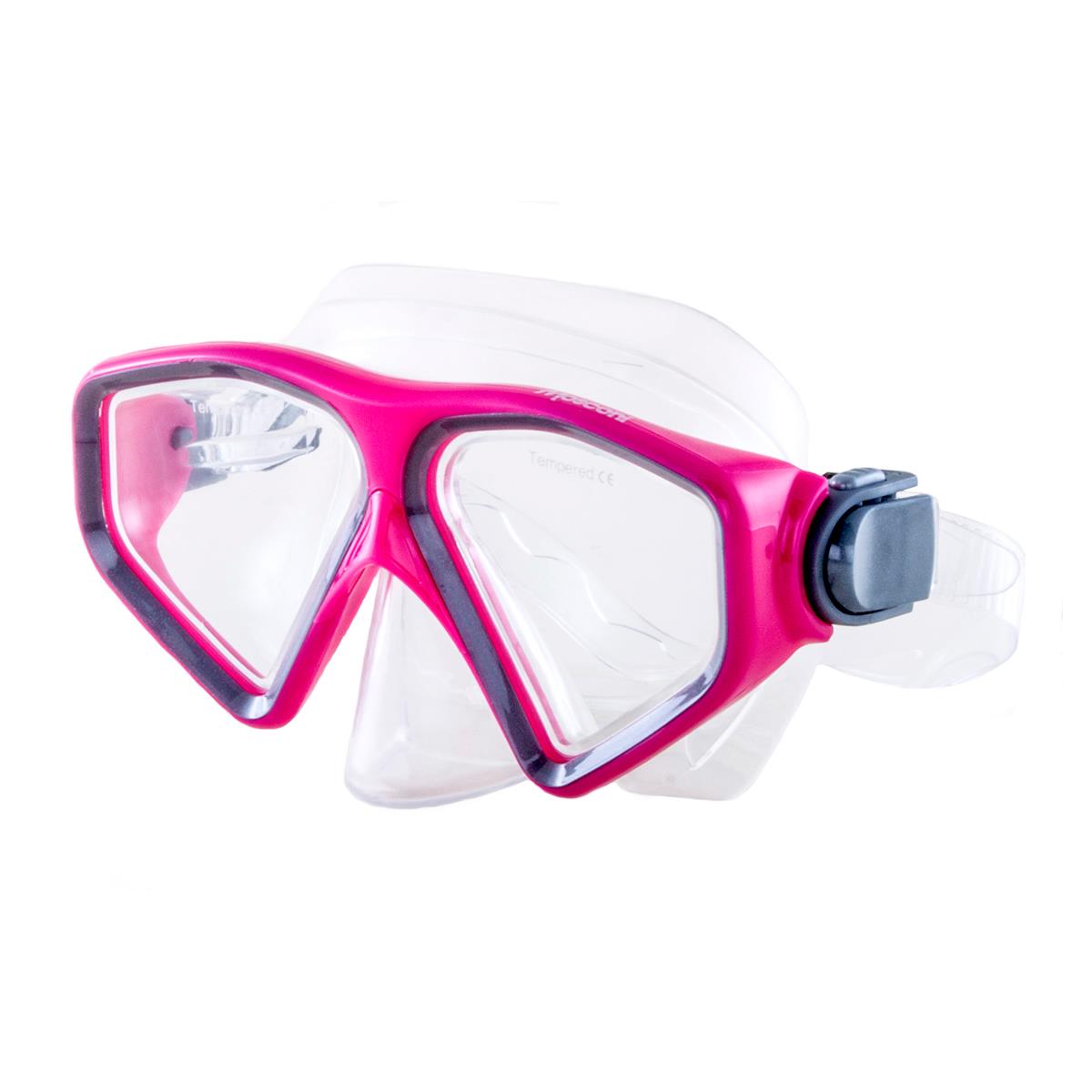 Mosconi Ribon Pro Snorkelling Mask - Pink-0