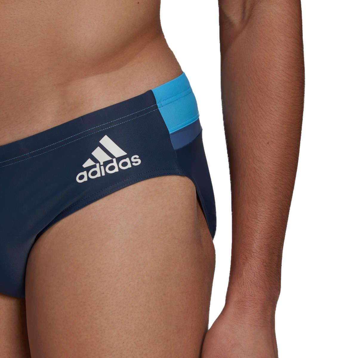 Adidas FIT Taper Briefs - Navy Blue-550346