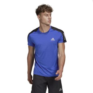 Adidas Men's Own The Run T-Shirt - Royal Blue-0