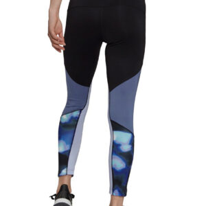 Adidas Women’s FeelBrilliant Aeroready You For You 7/8 Tights – Black/ Violet