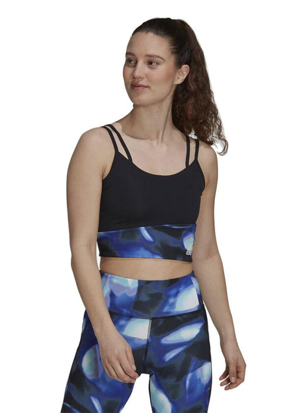 Adidas Women's Aeroready You For You Bra Top - Legend Ink-0