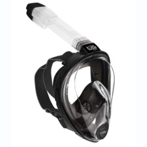 TUSA Full Face Snorkelling Mask - Black-0