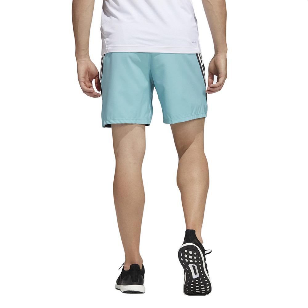 Adidas Men's Aeroready 3 Stripe Shorts - Mint-brand