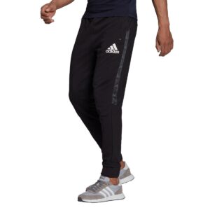 Adidas Men's Aeroready Designed To Move Sport Motion Logo Joggers - Black-0