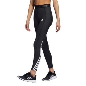 Adidas Women's 3 Stripe Tights - Black-0