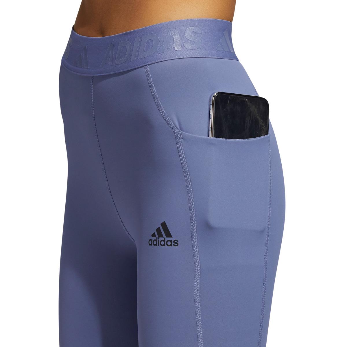 Adidas Women's 3 Stripe Tights - Violet-551275
