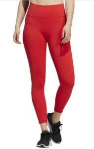 Adidas Women's Believe This 2.0 7/8 Tights - Red