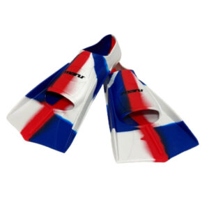 Maru Training Fins - Red / White / Blue-0