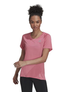 Adidas Women's Adi Runner T-Shirt - Rose
