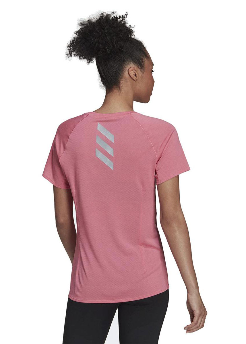 Adidas Women's Adi Runner T-Shirt - Rose-brand