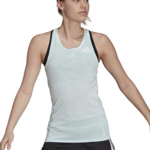 Adidas Women's Adizero Primeblue Tank Top - Mint-0