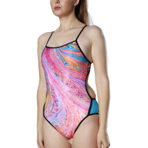 FunAqua Psychedelic Swirl Active Back Swimsuit