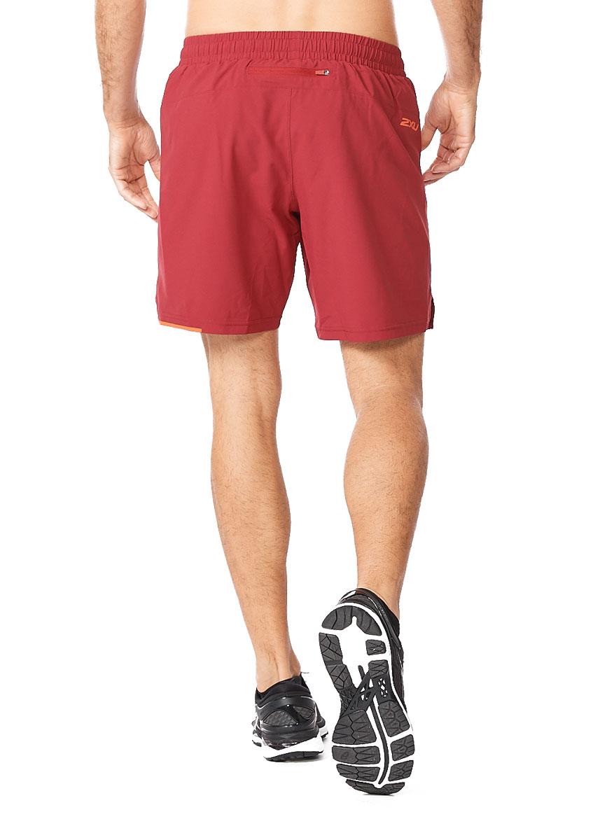 2XU Men's Aero 7-inch Shorts - Rhubarb-553317