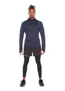 2XU Men's Ignition 1/4 Zip - Midnight