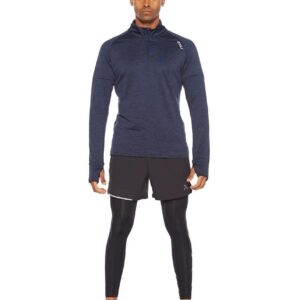 2XU Men's Ignition 1/4 Zip - Midnight-0