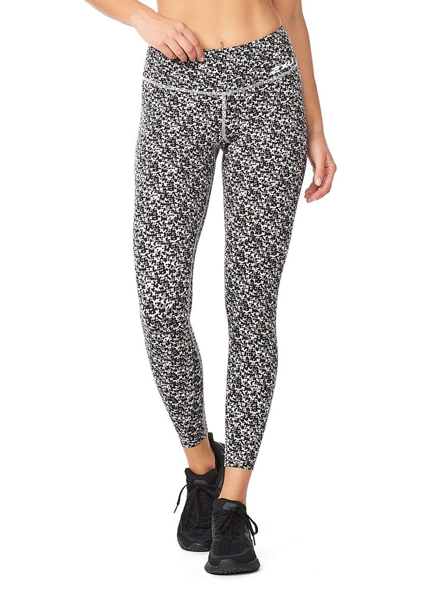 2XU Women's Form Print Mid-Rise Compression Tights - Harbor Mist-553491