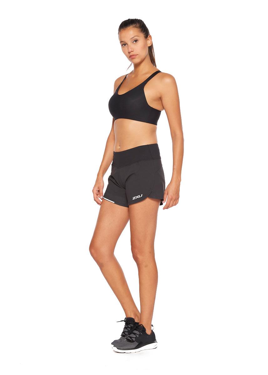 2XU Women's Aero 4-inch Shorts - Black-553463