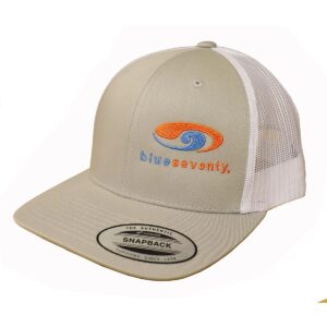 Blueseventy Trucker Cap 6-Panel - Silver/ White
