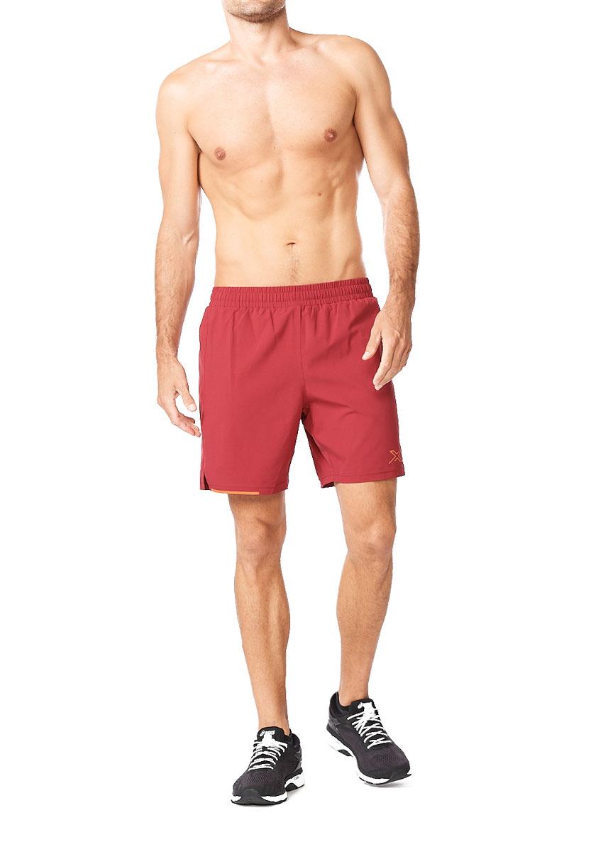 2XU Men's Aero 7-inch Shorts - Rhubarb-553344