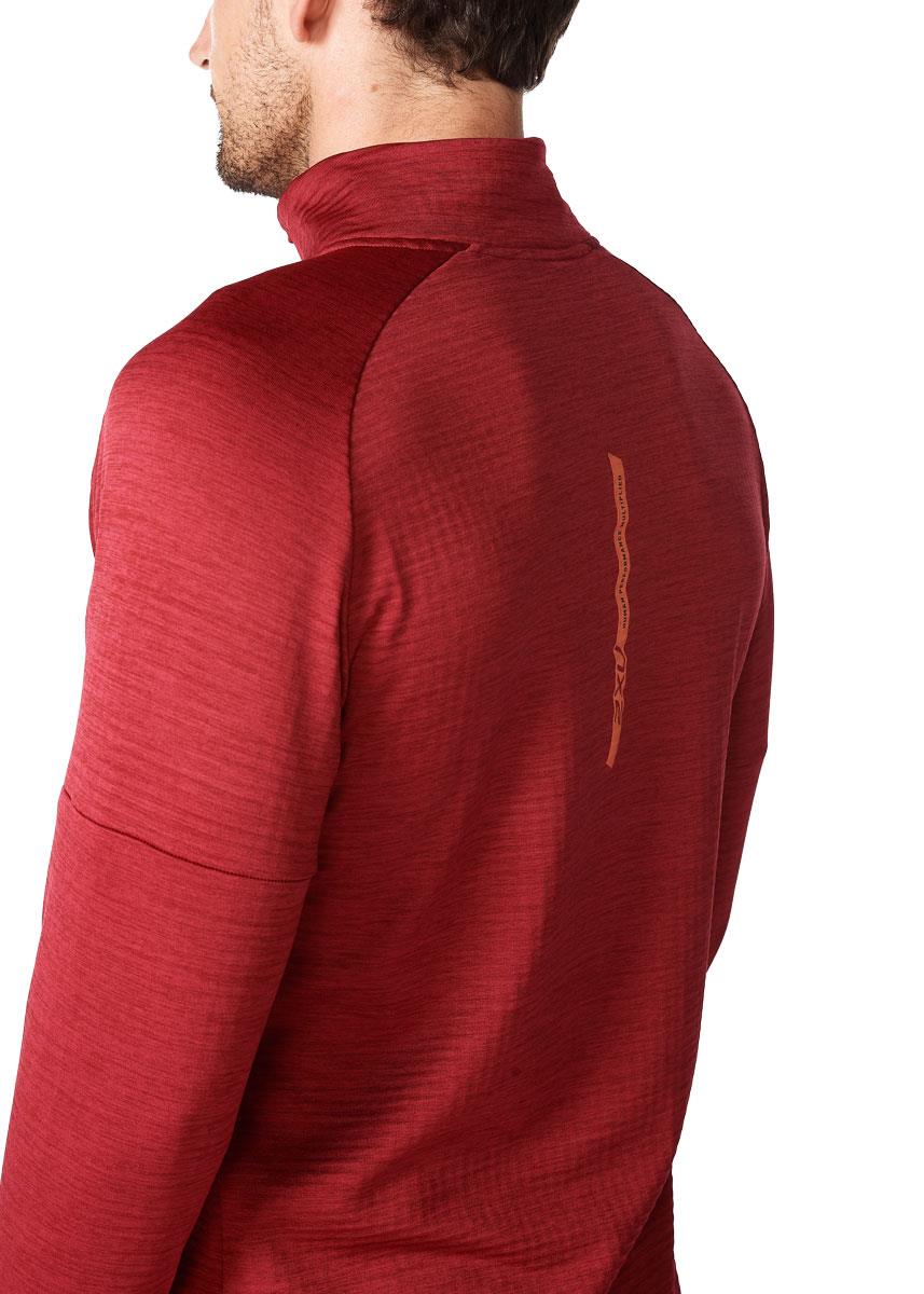 2XU Men's Ignition 1/4 Zip - Rhubarb-553401