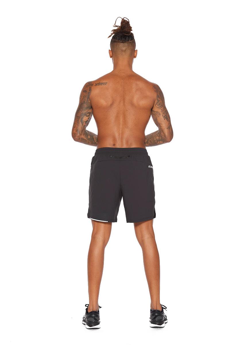 2XU Men's Aero 7-inch Shorts - Black-553324