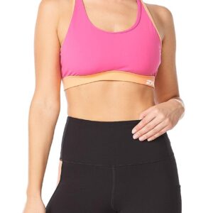 2XU Women's Form Strappy Crop - Magenta/ Melon-0