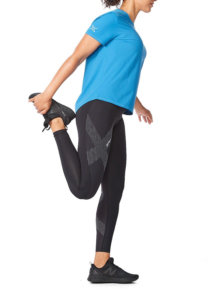 2XU Women's Motion Mesh T-Shirt - Lake Blue-553564