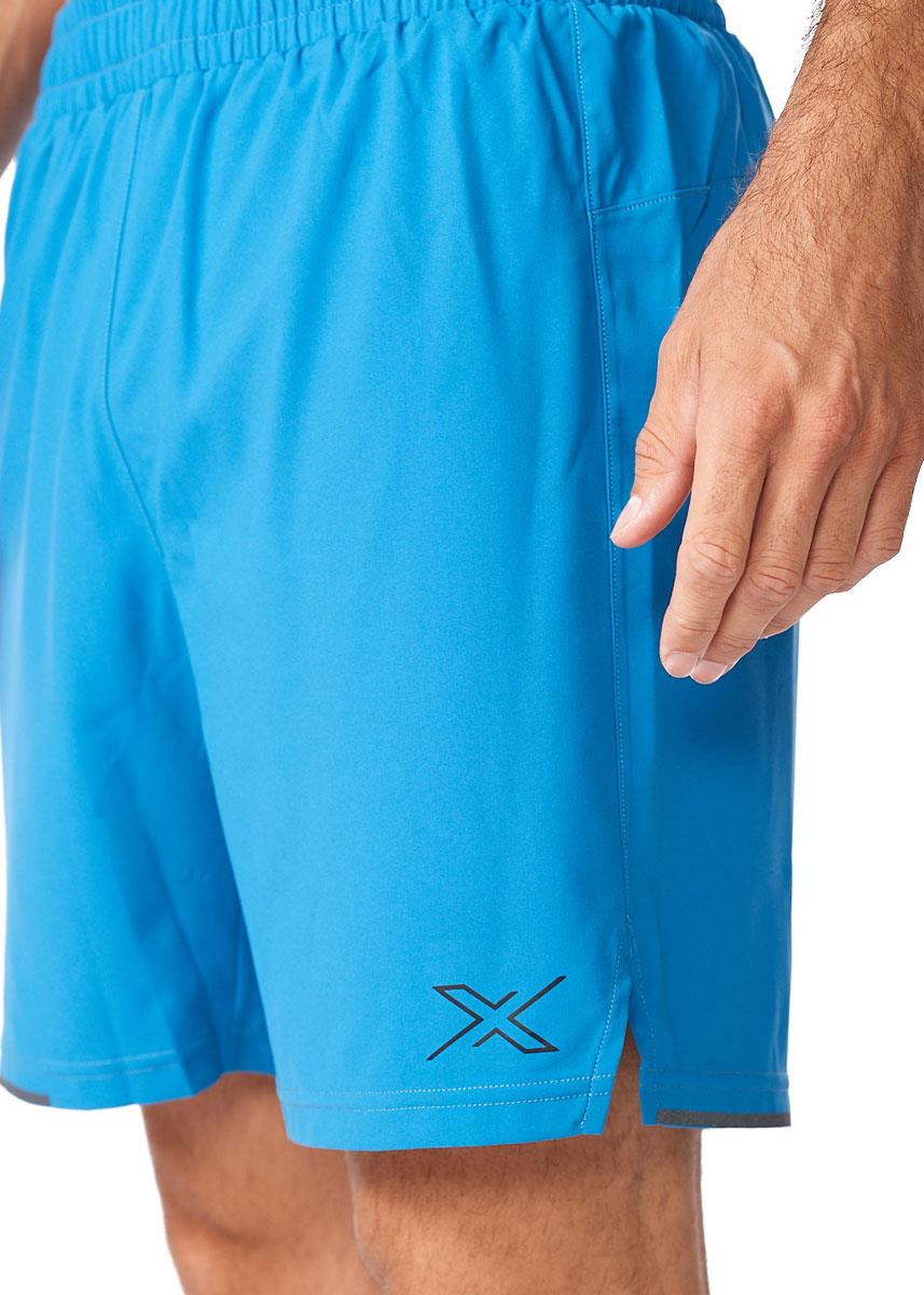 2XU Men's Aero 7-inch Shorts - Lake Blue-553341