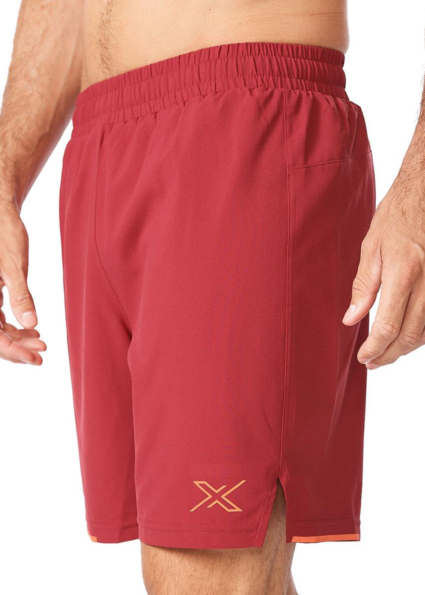 2XU Men's Aero 7-inch Shorts - Rhubarb-553355