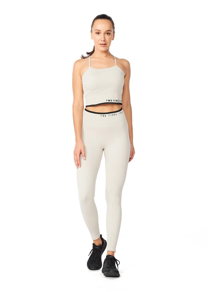 2XU Women's Engineered Tights - Oatmeal-553525