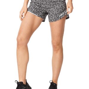 2XU Women's Aero 4-inch Shorts - Micro Check-0